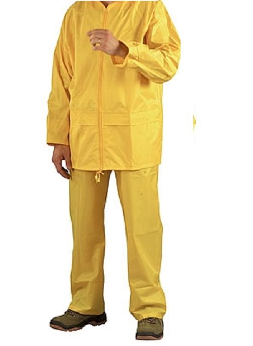 Ensemble de pluie souple  jaune  TAILLE - L-XL 15 Lens (62)