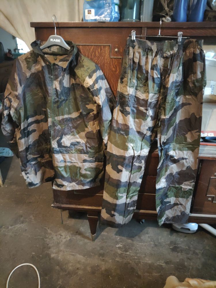 ensemble de pluie veste+pantalon de chasse 40 Conchil-le-Temple (62)