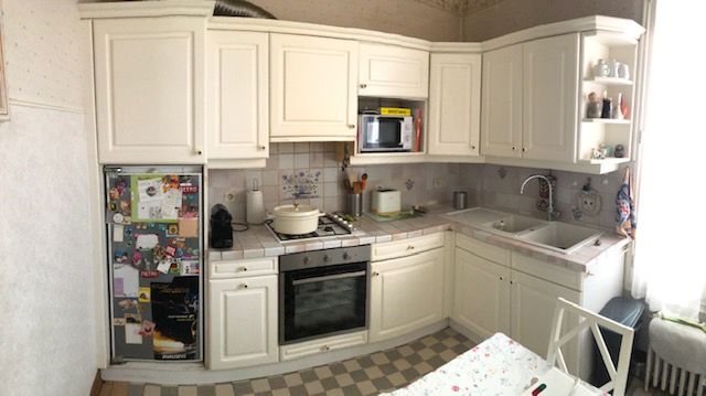 Ensemble de portes de cuisine en M�dium blanc 200 Asni�res-sur-Seine (92)