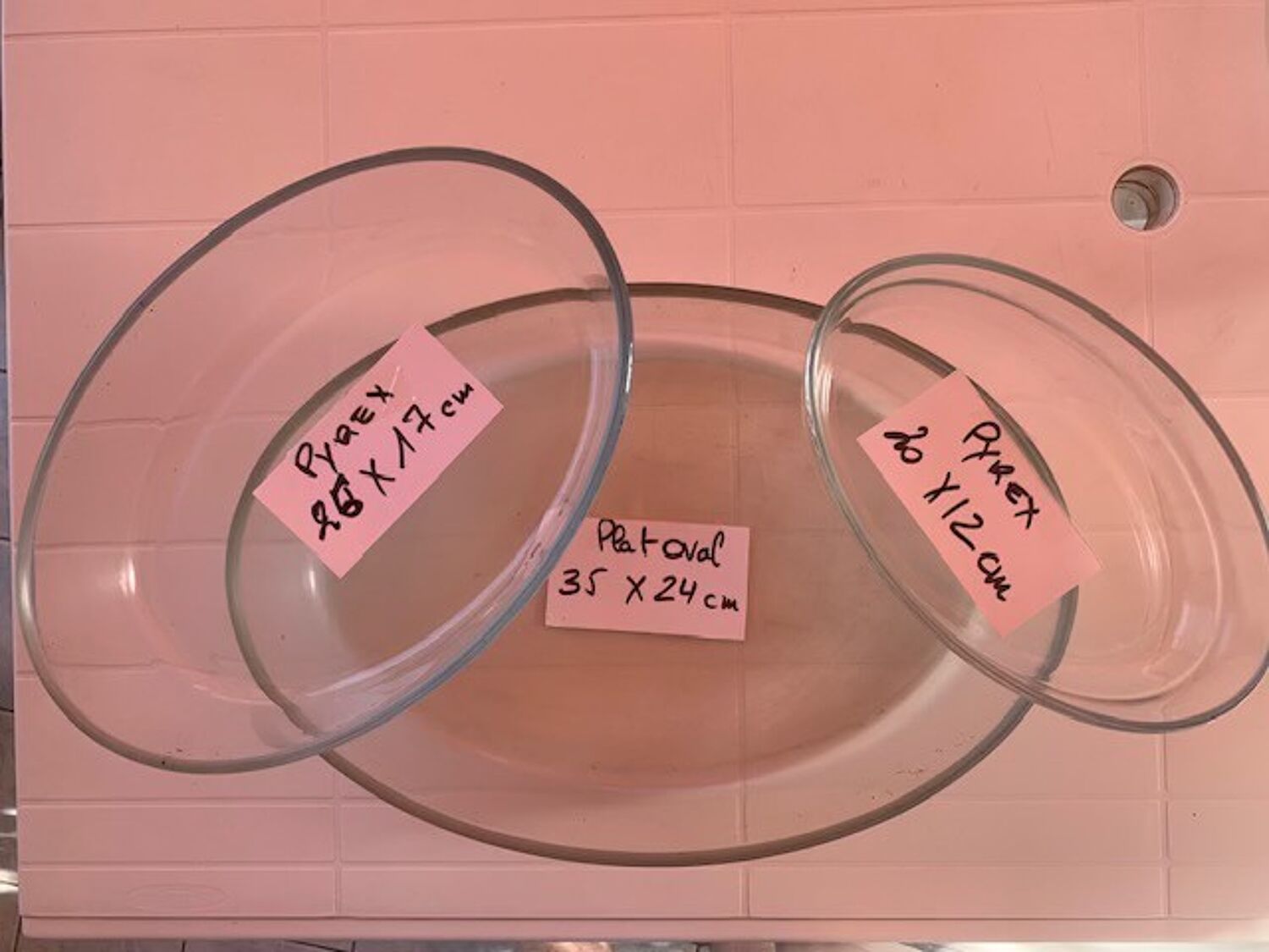 Ensemble de saladiers et plats Pyrex 30 Antibes (06)