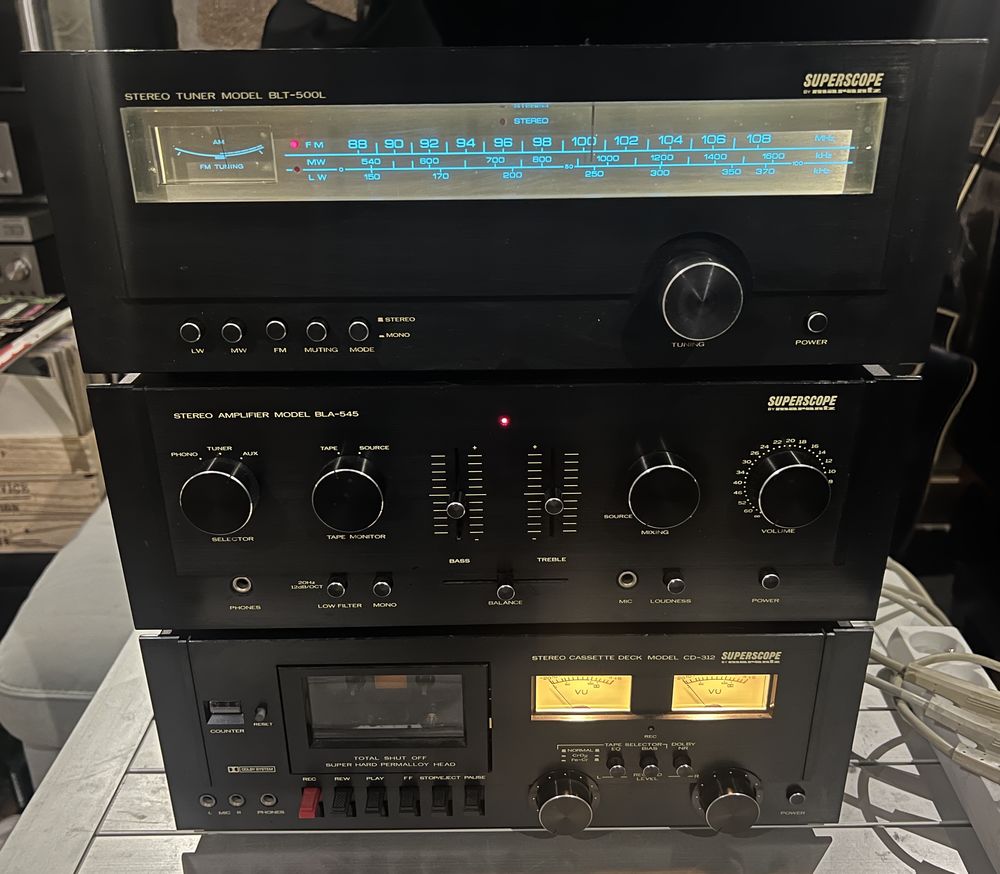 Ensemble Hi-Fi Superscope by Marantz rare 490 Dampleux (02)