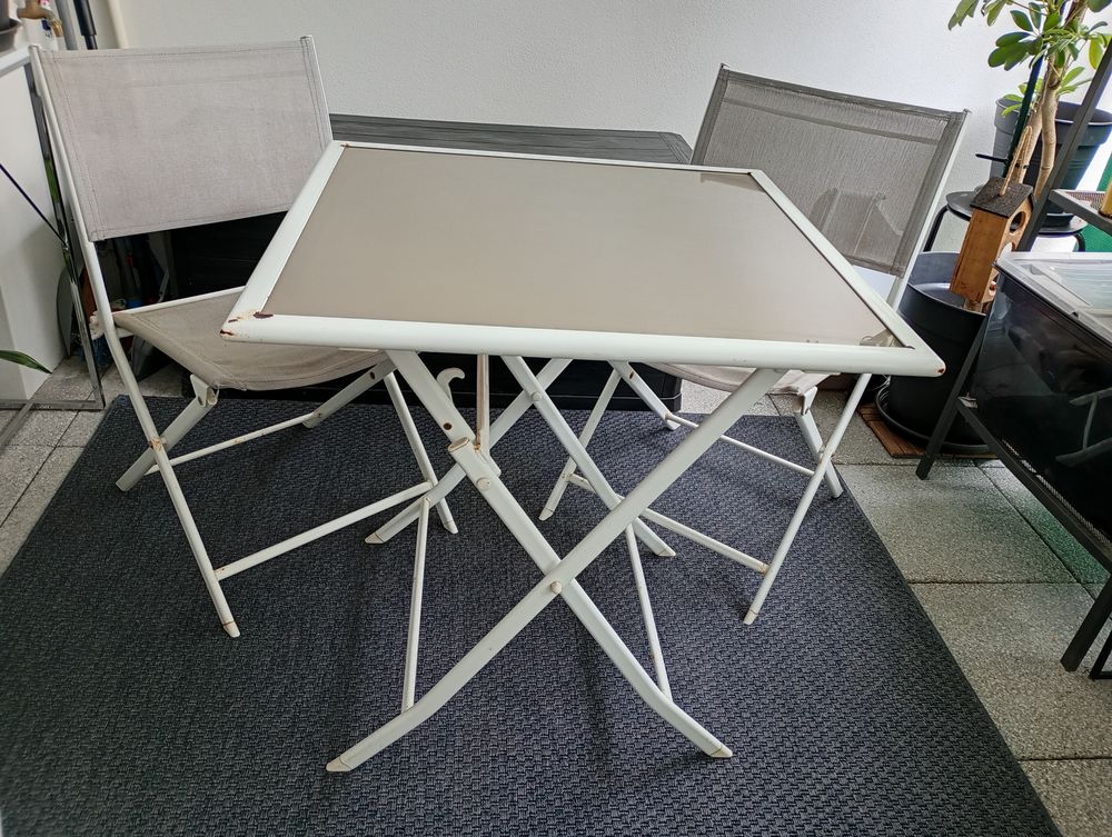Ensemble de table et 2 chaises jardin 30 Anglet (64)