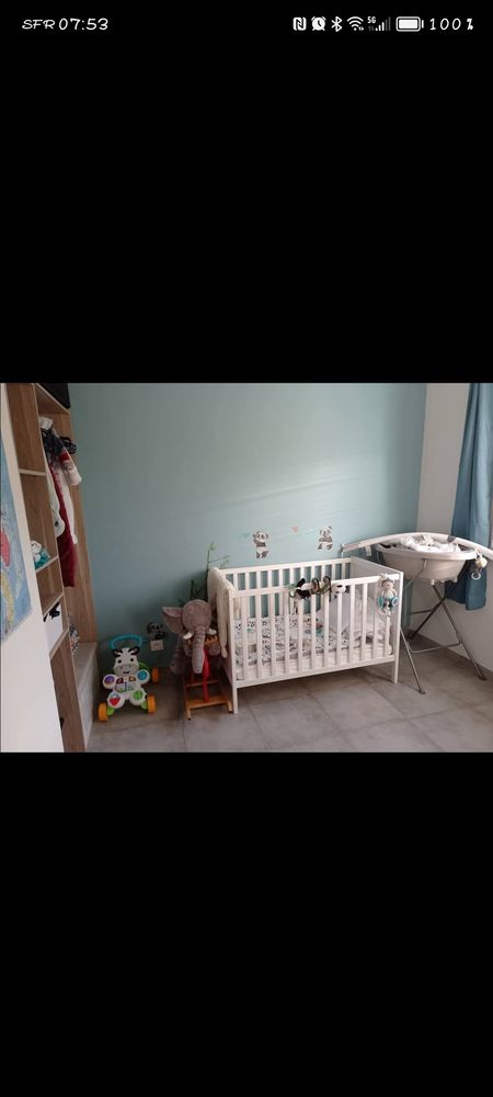 l'ensemble lit et table a langer en MP 100 Saint-Maximin-la-Sainte-Baume (83)