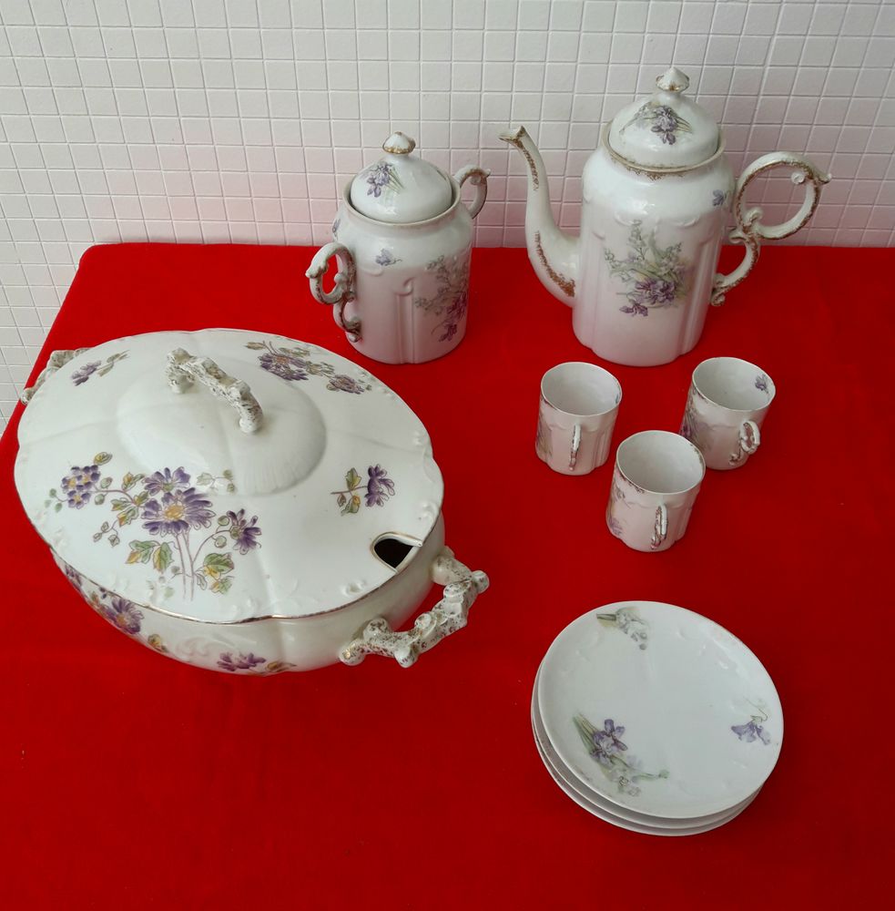 ENSEMBLE VAISSELLE PORCELAINE 20 Puteaux (92)