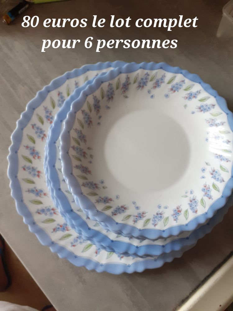 ensemble de vaisselle. 80 Saint-Égrève (38)
