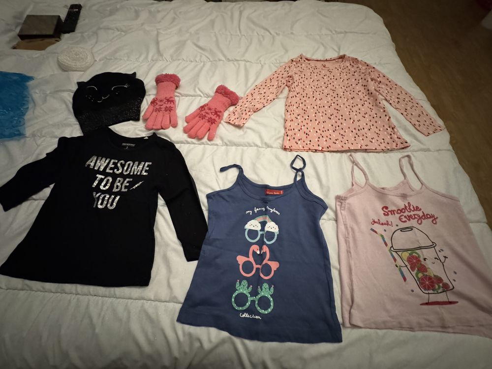 Ensemble v�tement fille taille 4 ans 15 Cambremer (14)