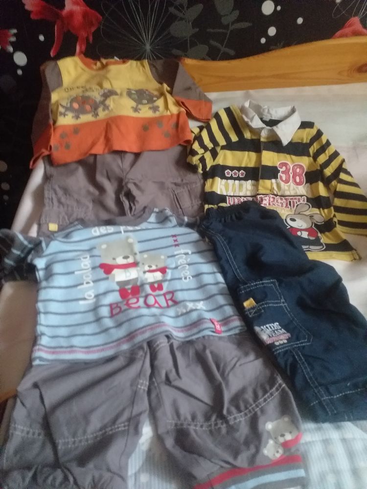 Lot 3 ensembles Tee-shirts manches longues & pantalons 3 Belleville (69)
