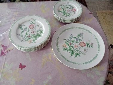 ENSEMLE ASSIETTES ET PLAT ROND .    REVOL    100 Saint-Hilaire-du-Rosier (38)