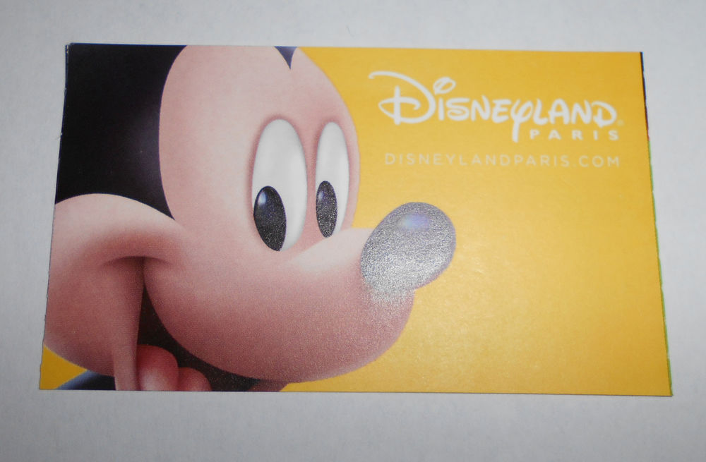 1 entr�e adulte pour les 2 parcs Disney pour 2 jours 0 Montlu�on (03)