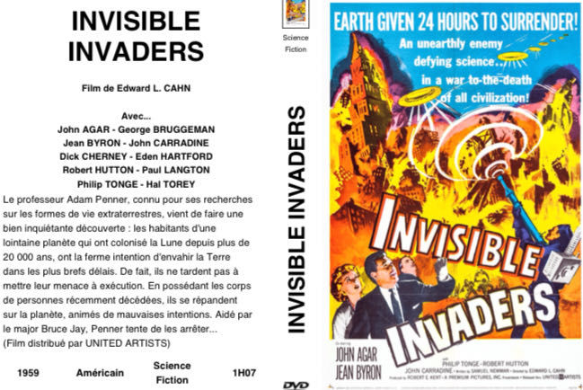  Les Envahisseurs Invisibles  (Invisible Invaders) - RARE 20 Claye-Souilly (77)