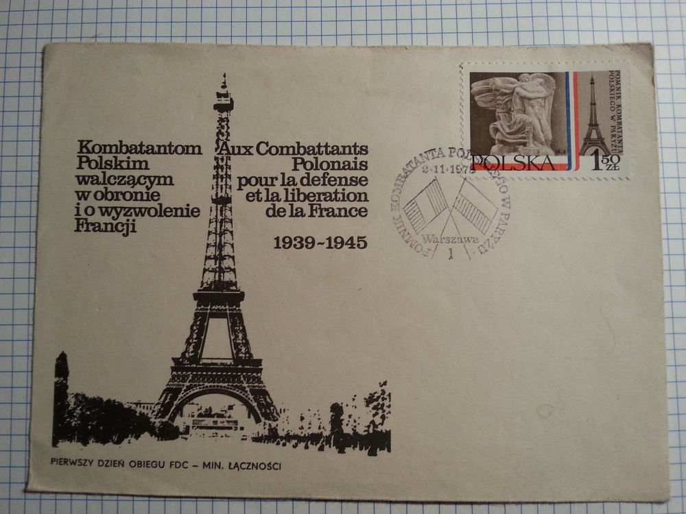 ENVELOPPE 1er JOUR - N� 1763
0 Grues (85)