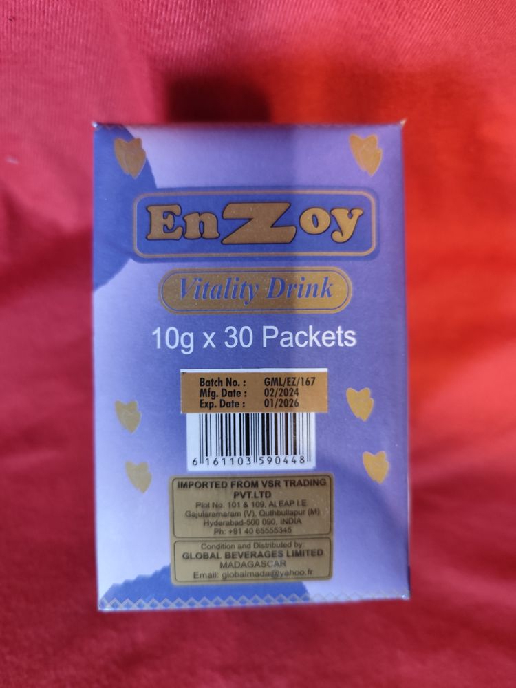 10 Enzoy validit� 01/26 vitality drink 40 �tampes (91)