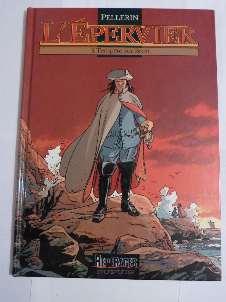 BD  -  L  '  EPERVIER N� 3 TEMPETE SUR BREST  d�dicac�e 45 Brest (29)