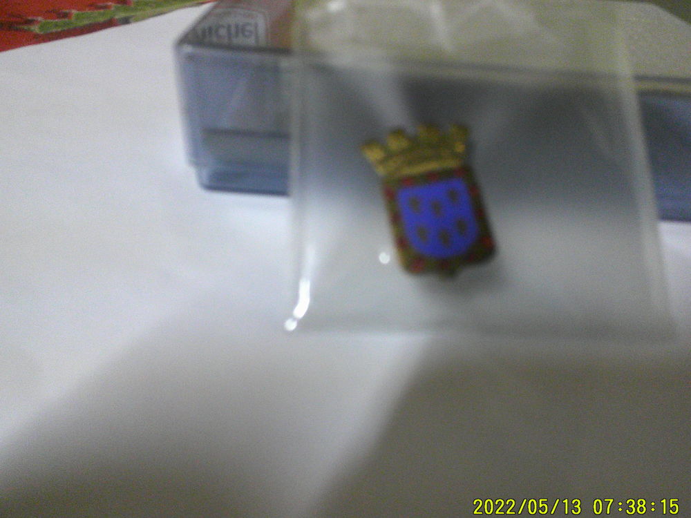 EPINGLETTE  -  BLASON  - TOURAINE  (  �maill� ) 10 Nontron (24)