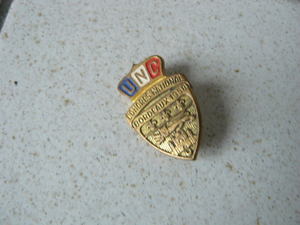 �pinglette congr�s national Bordeaux 1958 5 Angers (49)