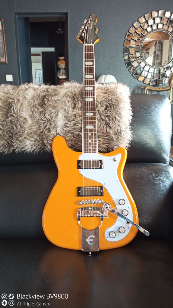 Epiphone collector Creswood Custom 150�me anniv. 990 Colleville-Montgomery (14)