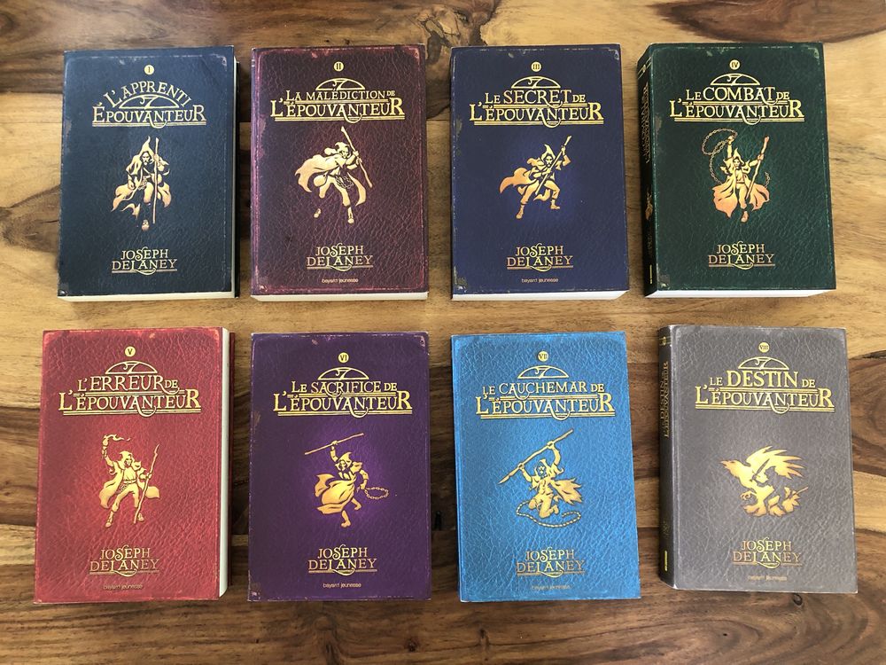 Lot  L'EPOUVANTEUR 7 tomes du I au VII inclus 49 Cannes (06)