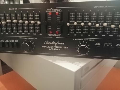 equaliser analiseur soundcraftmen ae 2420r 70 Mulhouse (68)
