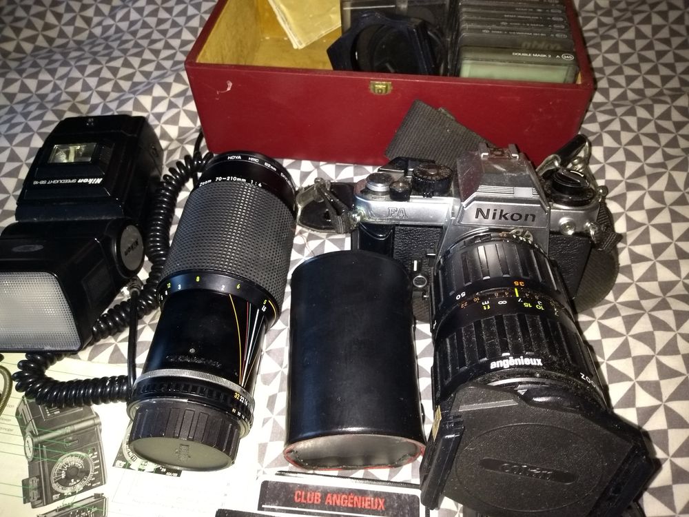 Equipement complet NION FA argentique 800 Le Bez (81)