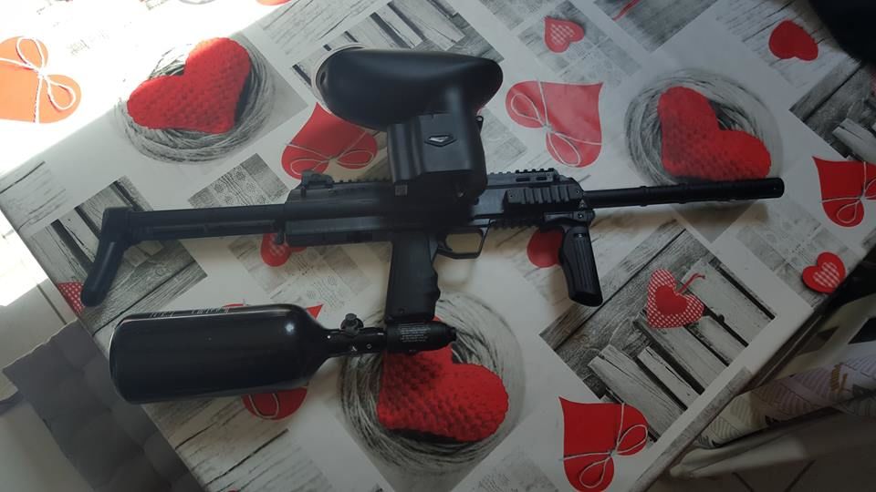 equipement complet paintball 300 Nancy (54)