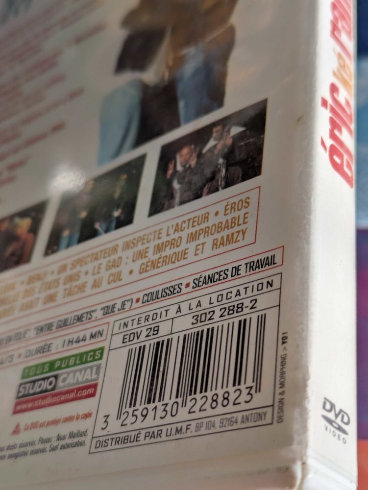 dvd Eric et ramzy 1 Grigny (69)