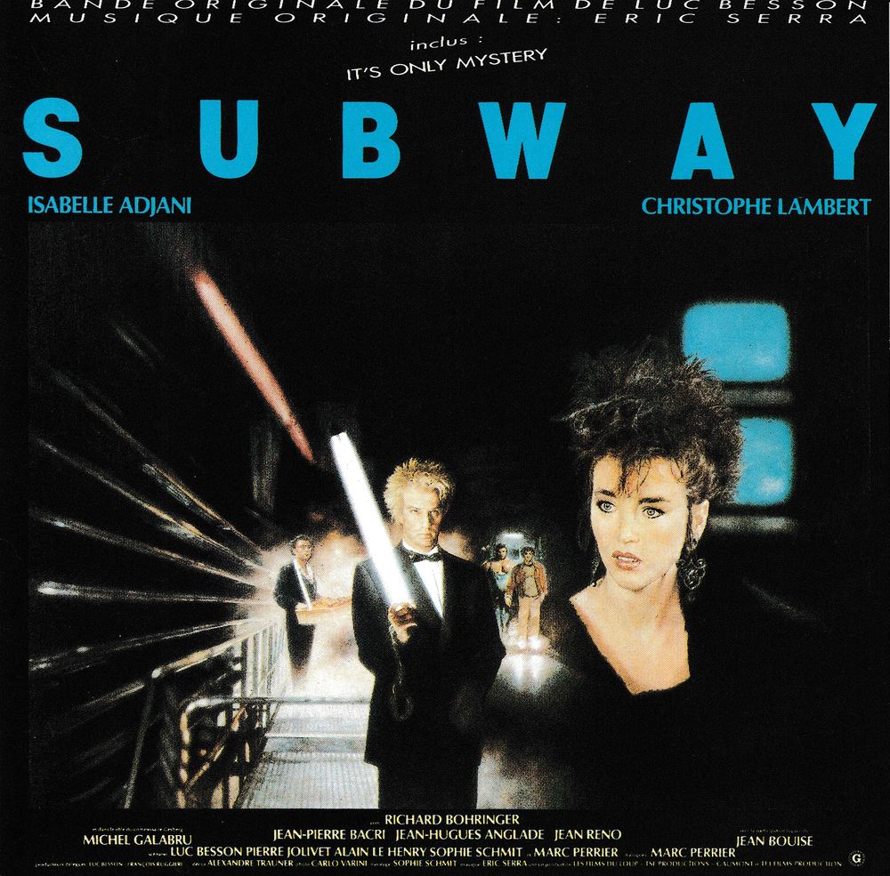 CD   Eric Serra    Bande Originale Du Film      Subway   5 Antony (92)