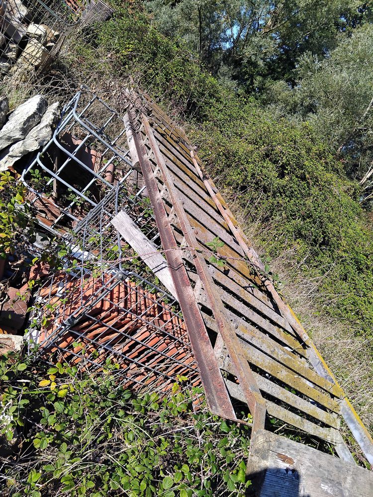 escaliers en fer forg� 1000 Lurcy-L�vis (03)