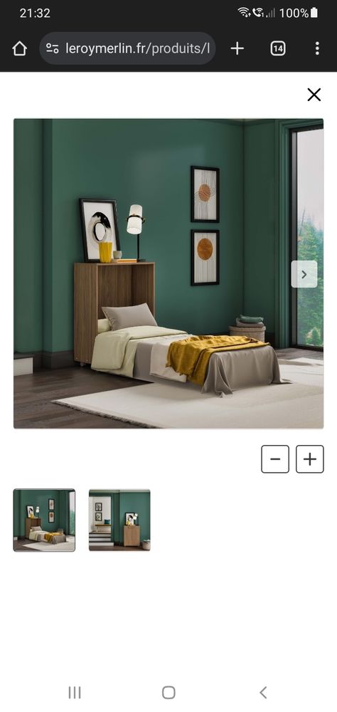 Lit escamotable gain de place avec matelas . 350 S�rignan (34)