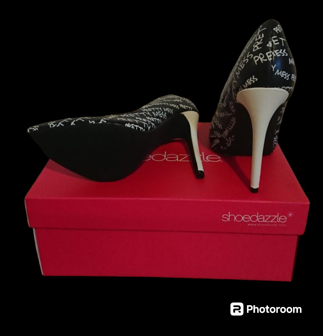 Escarpin noir et blanc 35 Saint-R�my-de-Provence (13)