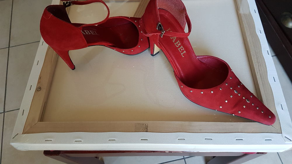 Escarpins À Quasi L Cuir NeufAnnonce Vente Achetez Clermont Rouge nO80myvPNw