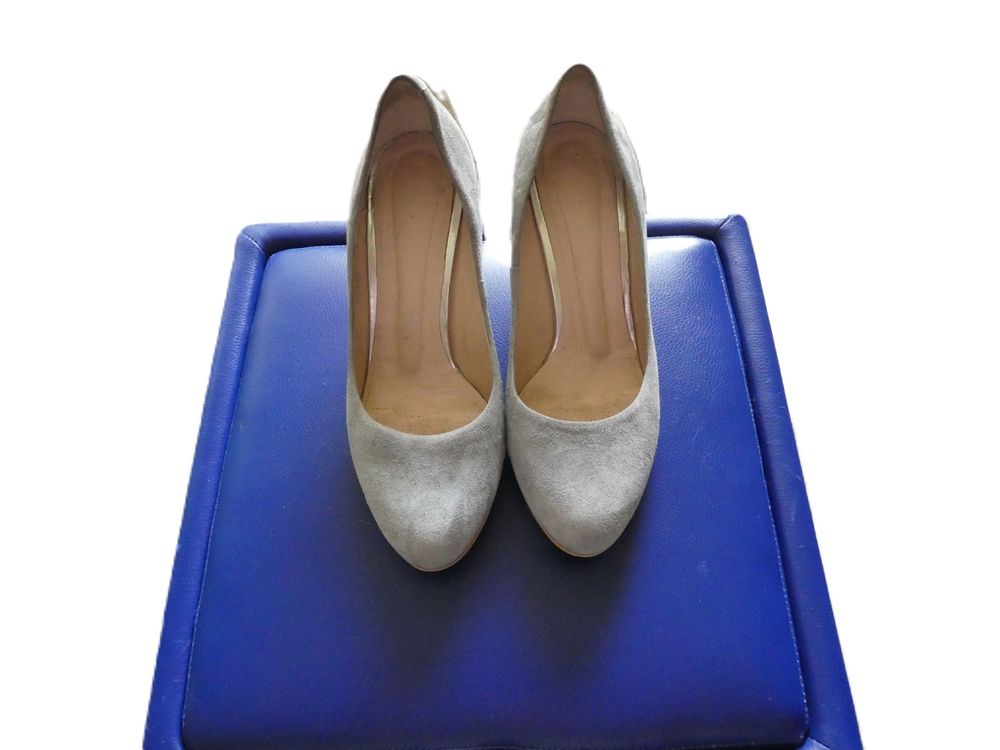 escarpins Gino Rossi gris clair en cuir 15 Marseille 9 (13)