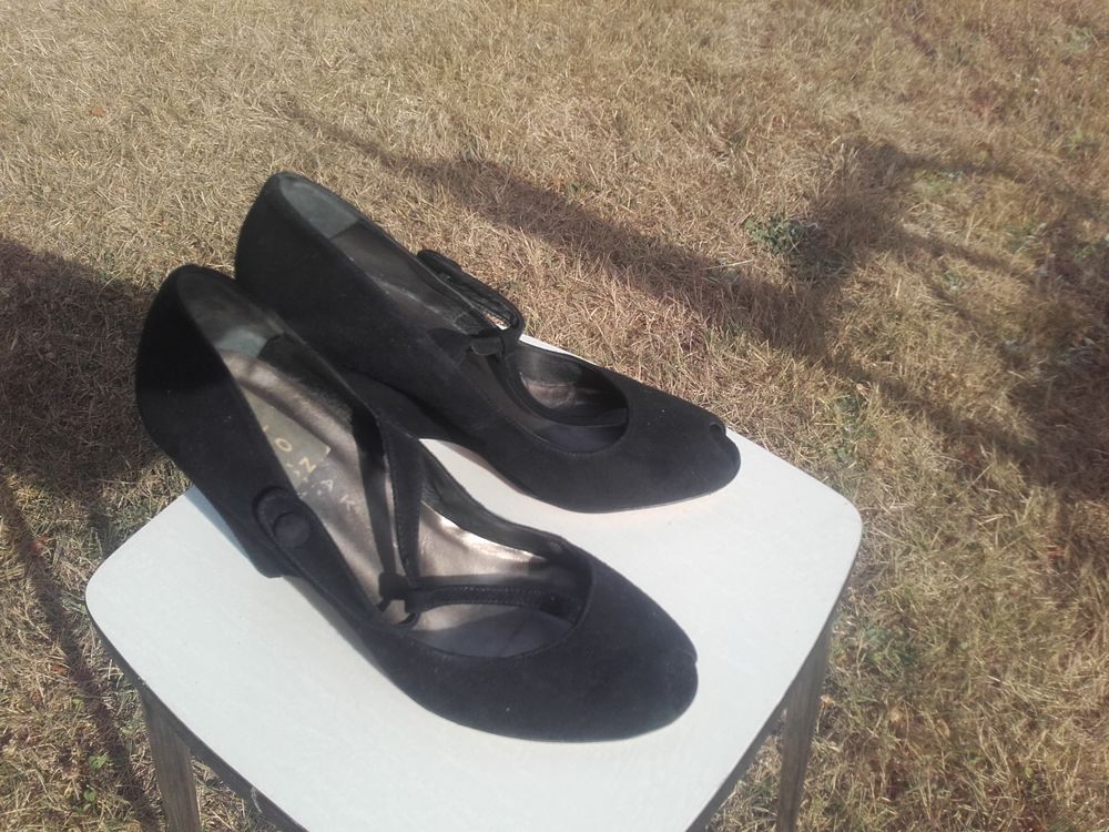 Escarpins JONAK � talons compens�s 15 Tesson (17)