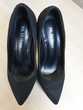 Escarpins noirs &agrave; talons hauts T36 Chaussures