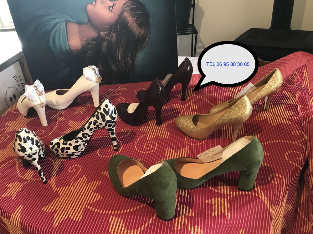 Escarpins plusieurs couleurs tailles 41 + 42 + 43 T.bon �tat 12 Montpellier (34)