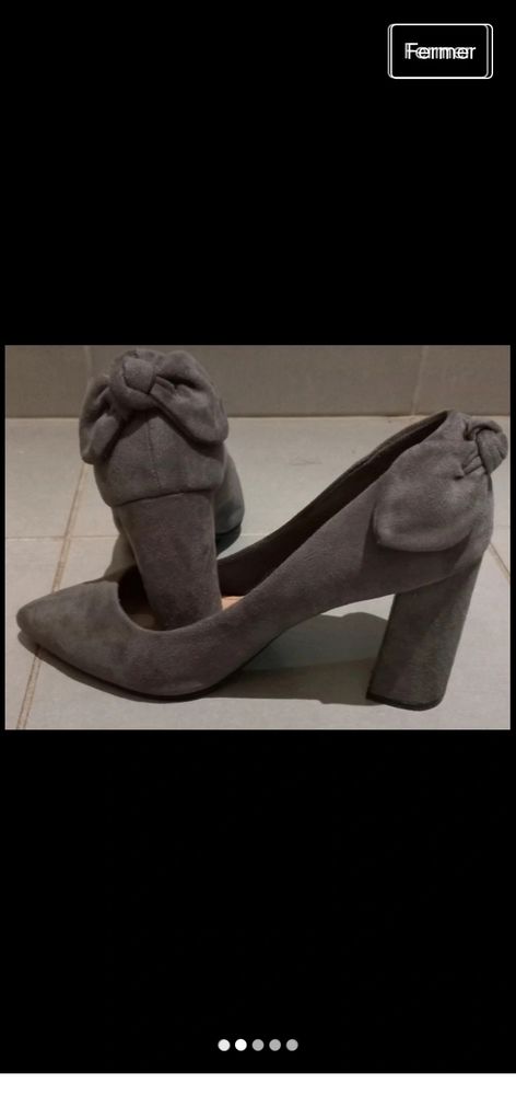 Escarpins sixth sens gris 10 Villeneuve-l�s-Avignon (30)