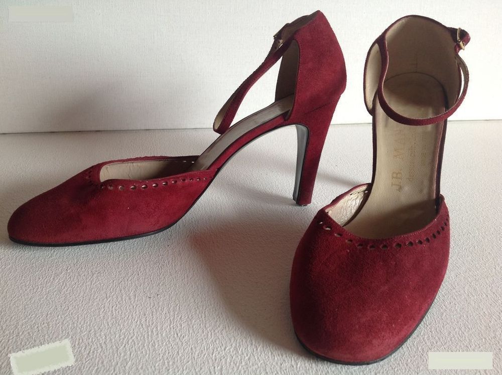 ESCARPINS TALONS AIGUILLES J.B.MARTIN Pointure 39 Envoi Poss 45 Tr�gunc (29)