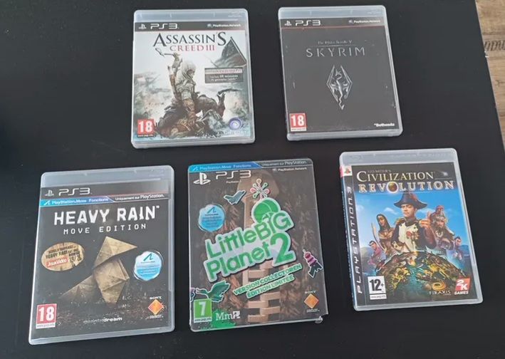 escription
Jeux ps3 d'occasion 5 euros l'unit� ou le lot de 20 Plaisir (78)