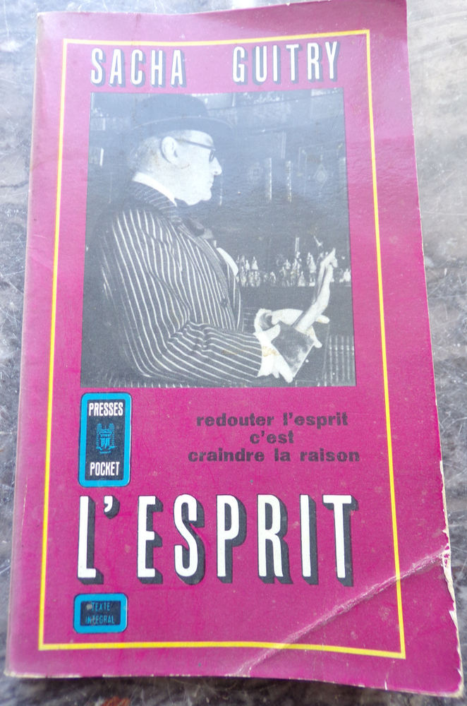 L' esprit Sacha Guitry aux Presses Pocket 185 pages 3 Laval (53)