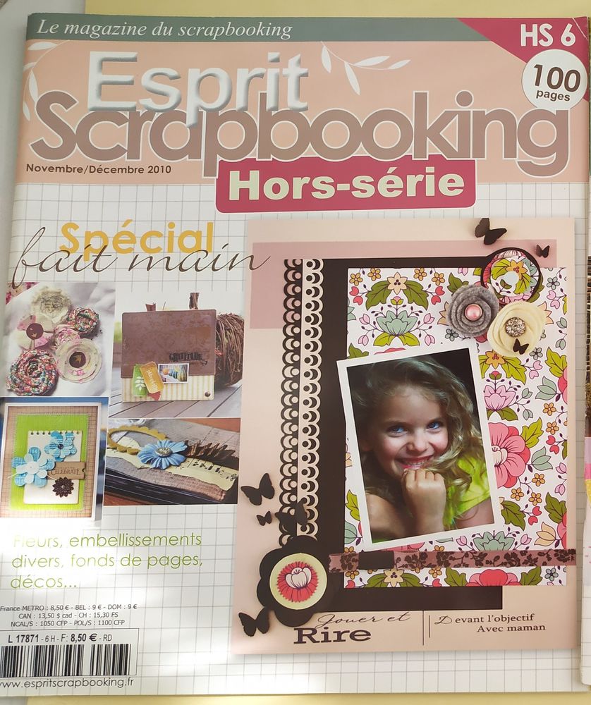 Esprit Scrapbooking Hors S&eacute;rie 6
Livres et BD