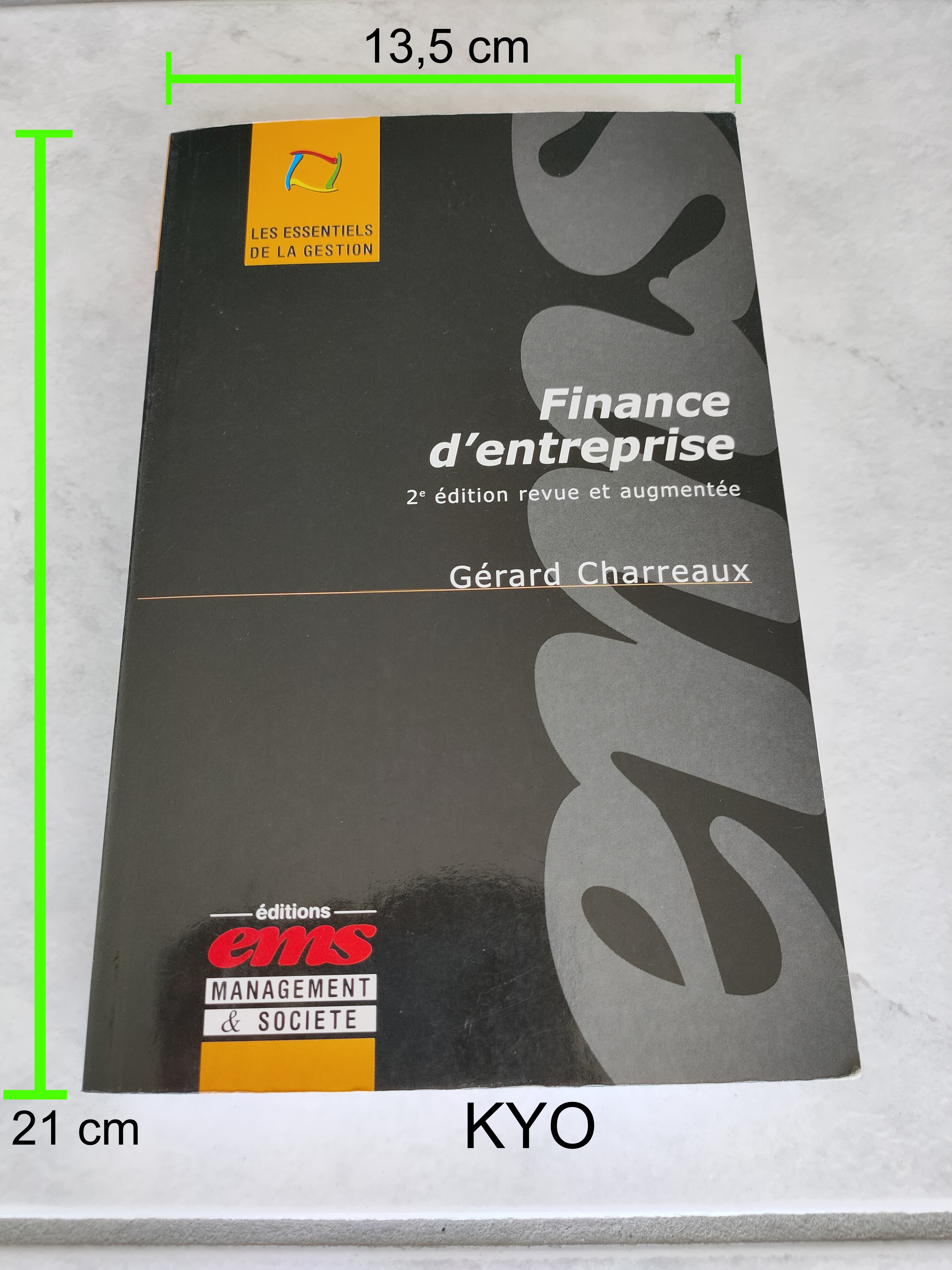Essentiels de la gestion - Finance d'entreprise 7 Foncine-le-Haut (39)