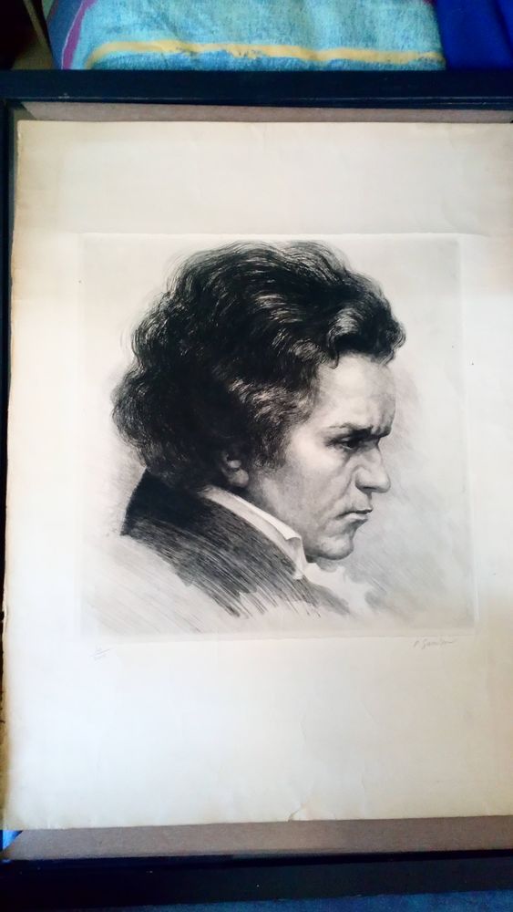 estampe lithographie 0 Villeparisis (77)