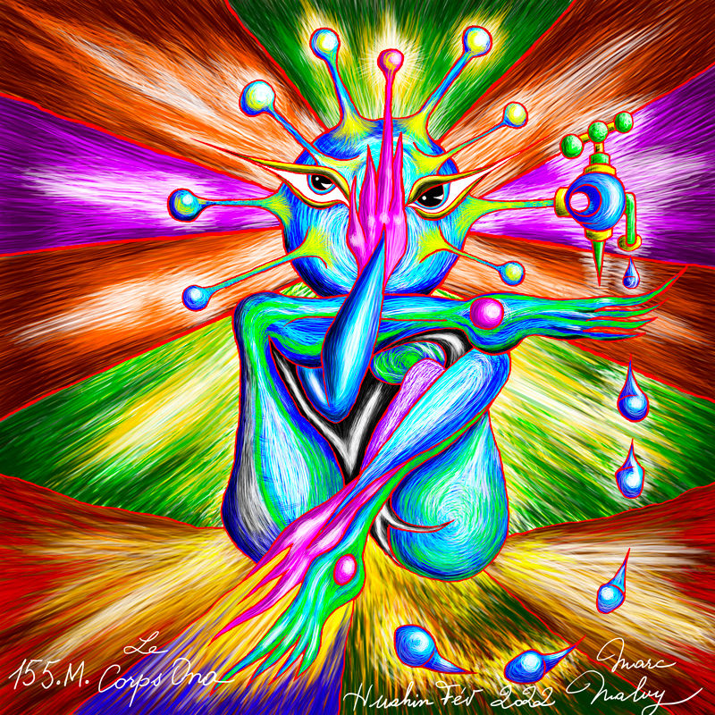 Estampe num�rique sur toile vinyl , dat� sign� par l'artiste 49 La Fert�-Alais (91)