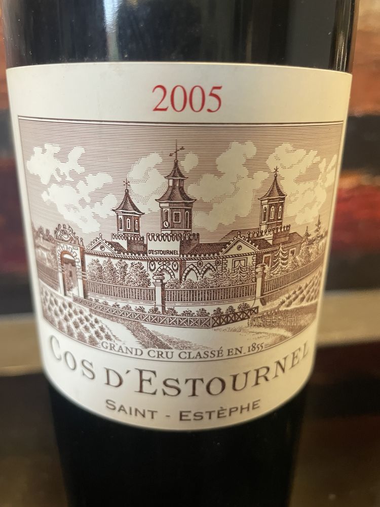 1 Bt COS D'ESTOURNEL 2005 Bordeaux Saint-Estephe 98pk 260 Vigneux-sur-Seine (91)