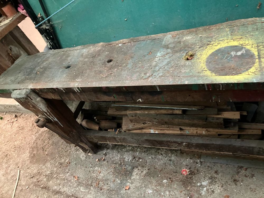 ETABLI ANCIEN EN BOIS 0 Ch�teaumeillant (18)