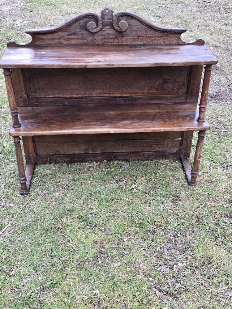 �tag�re ancienne coloniale en ch�ne 119 Aspres-sur-Bu�ch (05)