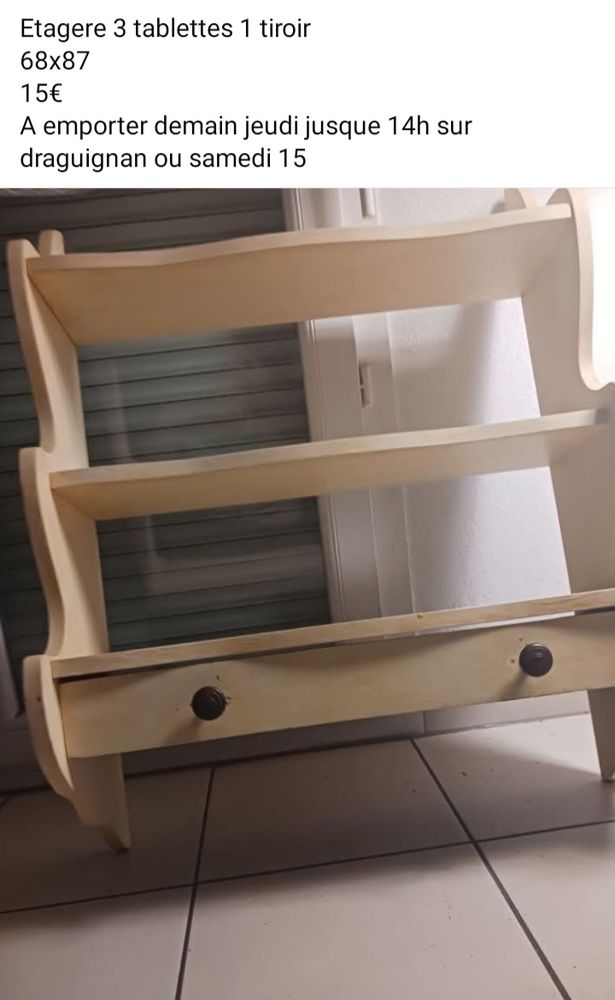 Etagere ancienne 15 Draguignan (83)