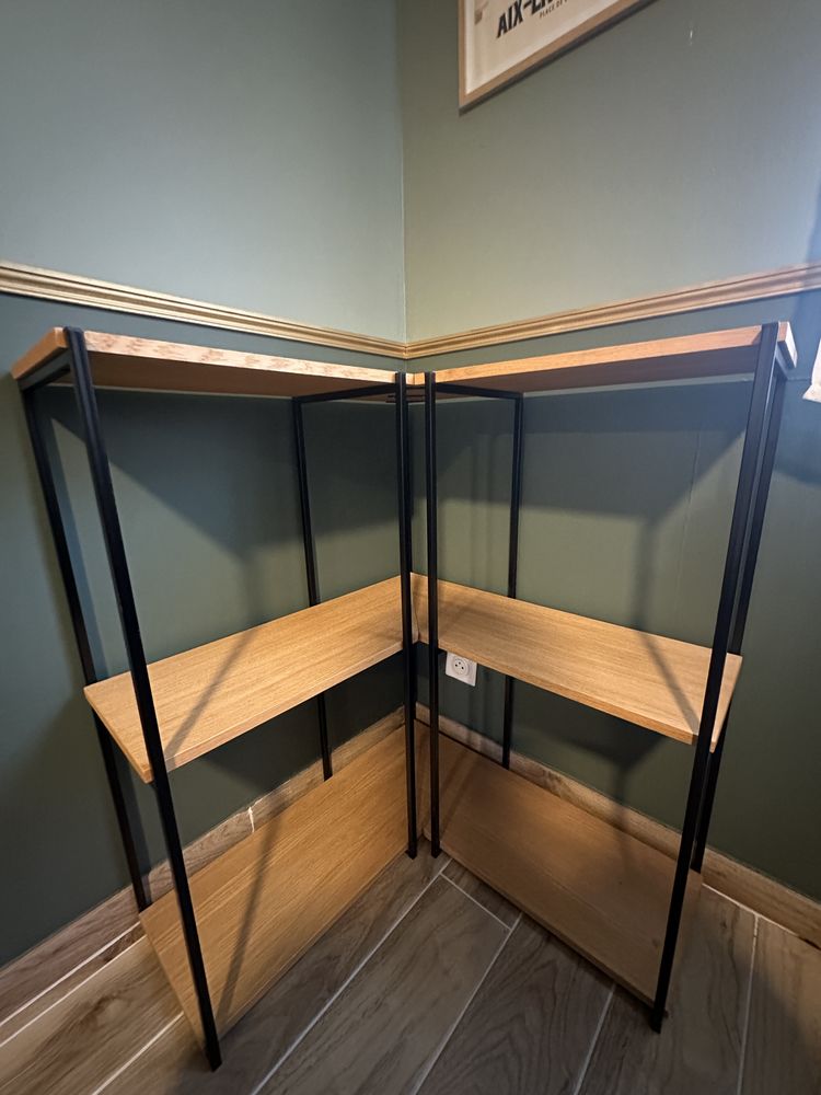 �tag�re d'angle - m�tal et bois 140 Ventabren (13)