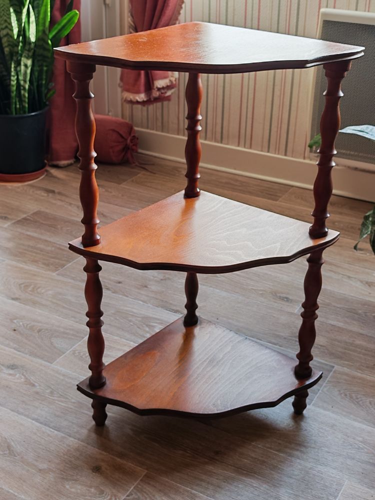 Etag�re d'angle a poser ou a suspendre 20 La Tremblade (17)