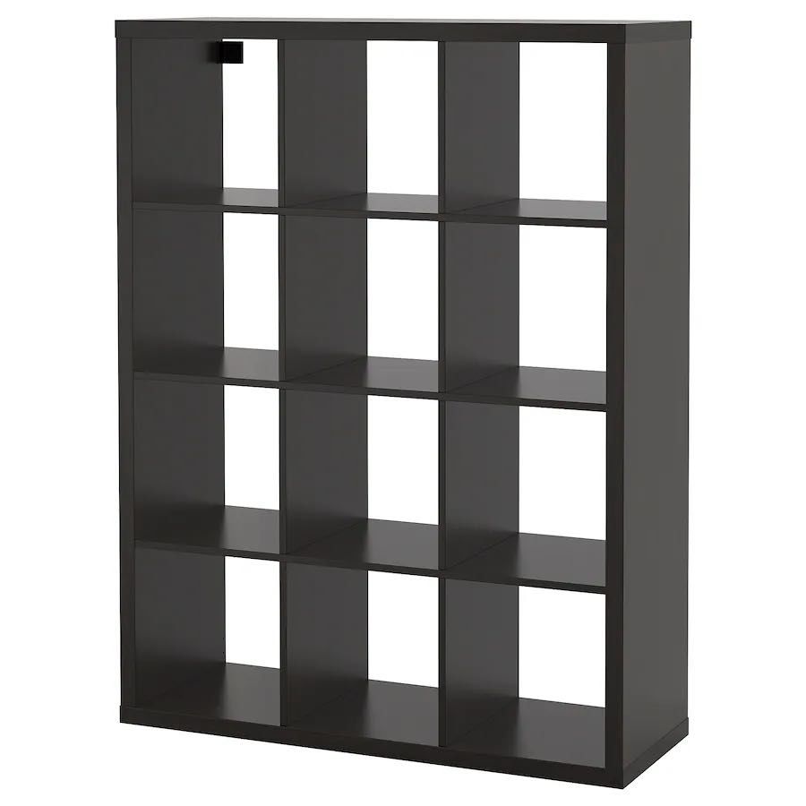 Etagere cube IKEA kallax 3x4 bois noire 80 Paris 8 (75)