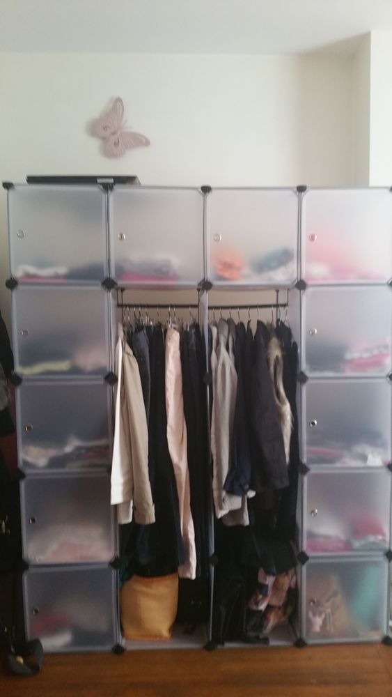 Etag�re m�tal et plastique 40 Orgerus (78)